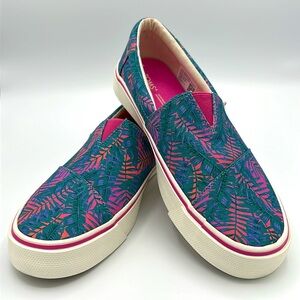 NWOT—TOMS Women’s Alpargata Fenix Palms Slip-on Sneakers